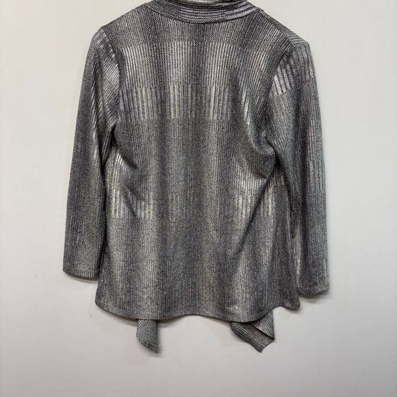 Clara Sun Woo Women Open Front Cardigan Sweater Knit Top Size Large C021 -6 - Picture 13 of 16